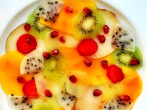 carpaccio de frutas